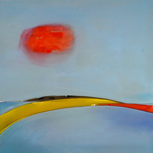 Nuvola Rossa di Carlo Olper, Pittura in vendita su Singulart