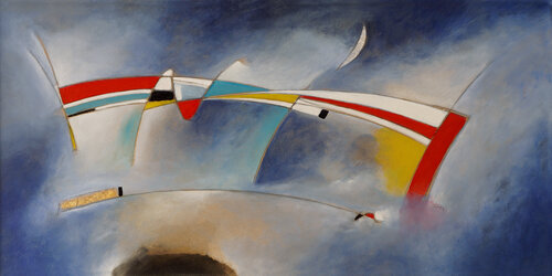 Luna Crescente von Carlo Olper, Malerei kaufen auf Singulart