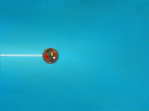 Electronic Meditation di Carlo Olper, Pittura in vendita su Singulart