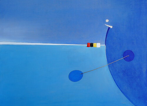 Spazio Tempo par Carlo Olper, Peinture en vente sur Singulart