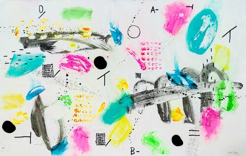 Cielo di Eusebio López, Opera su carta in vendita su Singulart