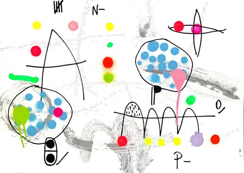 Símbolos di Eusebio López, Pittura in vendita su Singulart