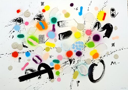 Composición di Eusebio López, Pittura in vendita su Singulart