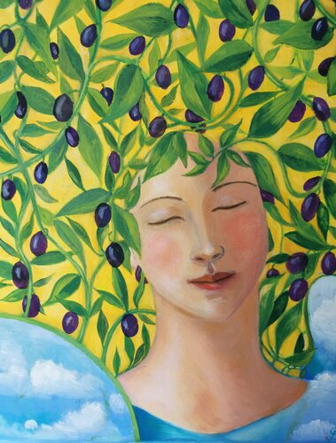 L'oliveraie de Béatrice van Laurence DUC, Schilderij te koop op Singulart