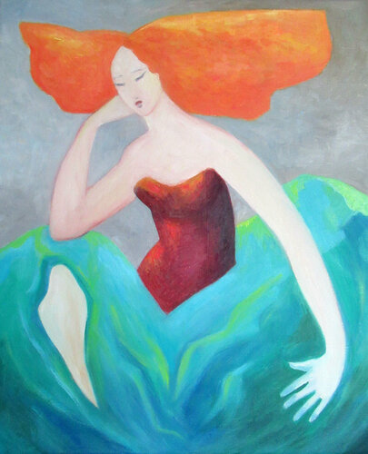 La lassitude. di Laurence DUC, Pittura in vendita su Singulart