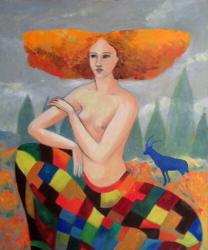 Totem di Laurence DUC, Pittura in vendita su Singulart