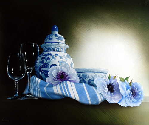"Suite en bleu" Alain Brunet "Tenurb-Géneau"