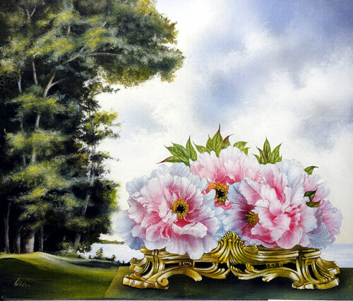 "Printemps à Versailles" Alain Brunet "Tenurb-Géneau"