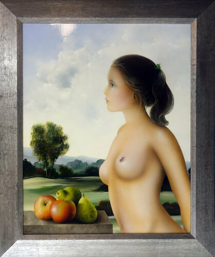 "Pique-nique" von Alain Brunet "Tenurb-Géneau", Malerei kaufen auf Singulart