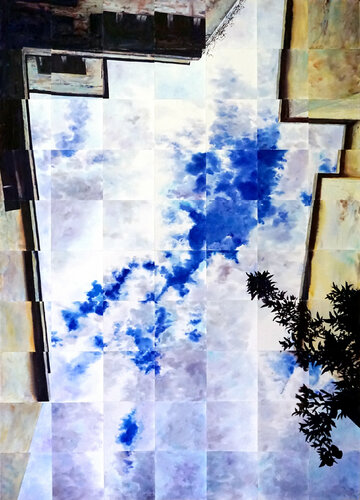 Ventana 53 van Rodrigo Zamora, Werk op papier te koop op Singulart