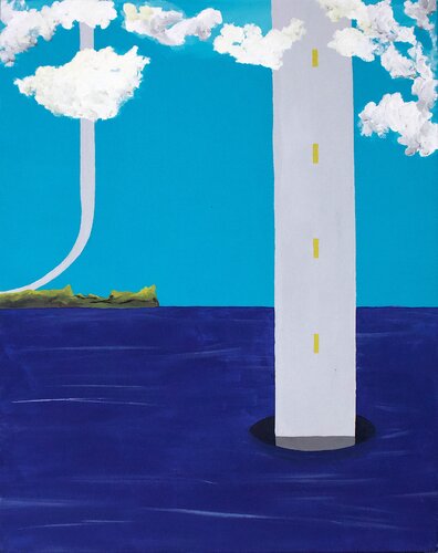 Lake Shore Drive by bumpy wilson, Painting for Sale on Singulart