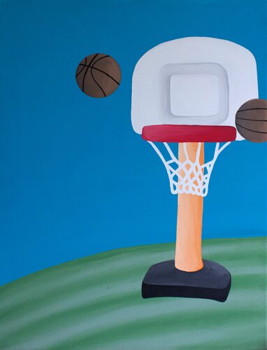 Lil Hoop by bumpy wilson, Painting for Sale on Singulart