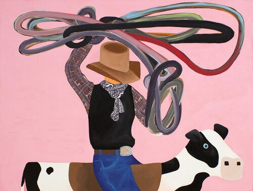 Cowboy van bumpy wilson, Schilderij te koop op Singulart