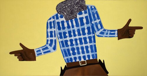 Double Finger Bang! van bumpy wilson, Schilderij te koop op Singulart