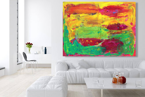 -Spring is coming- by Veljko Martinovic, Painting for Sale on Singulart