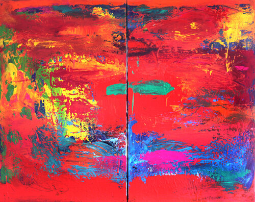 -Lose control-(Teddy Swims) by Veljko Martinovic, Painting for Sale on Singulart