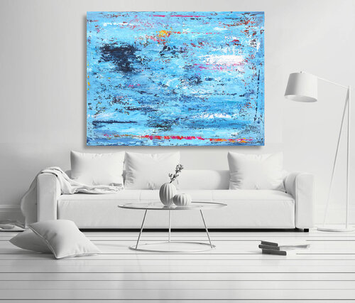 -Carefree day- by Veljko Martinovic, Painting for Sale on Singulart