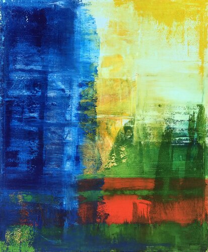 Interior light by Javier Santana, 油畫 for Sale on Singulart