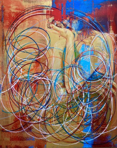Vórtice van Javier Santana, Schilderij te koop op Singulart