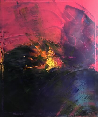 WaterMELON busting my mind van Javier Santana, Schilderij te koop op Singulart