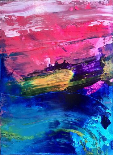 Mi propio universo van Javier Santana, Schilderij te koop op Singulart