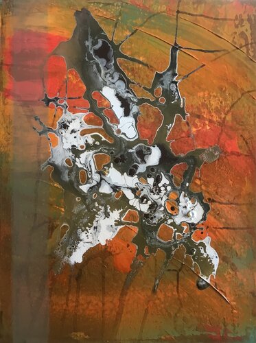 Me re conectas (conmigo mismo) van Javier Santana, Schilderij te koop op Singulart