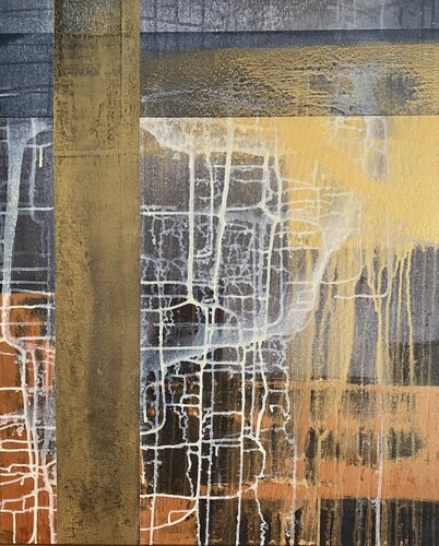 El Ápeiron V van Javier Santana, Schilderij te koop op Singulart