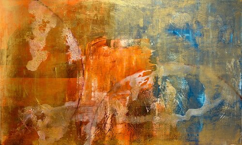 Eudaimonía - Fuego en Calma van Javier Santana, Schilderij te koop op Singulart
