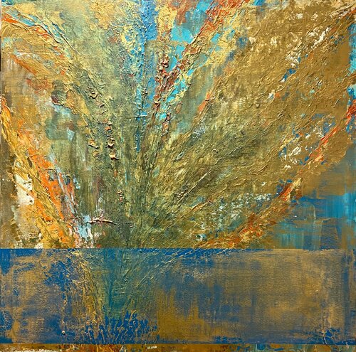 Eudaimonía Explosion van Javier Santana, Schilderij te koop op Singulart