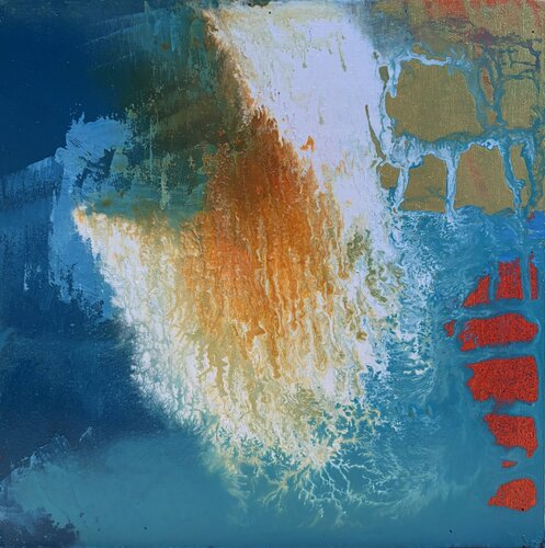 Eudaimonía 25º par Javier Santana, Peinture en vente sur Singulart