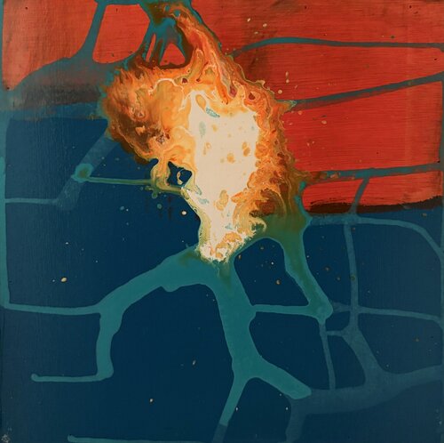 Eudaimonía 10º par Javier Santana, Peinture en vente sur Singulart