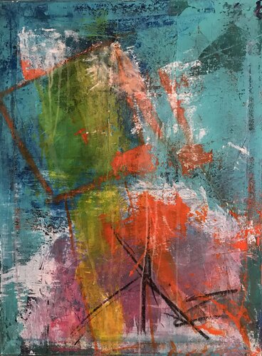 Que hacemos hoy? par Javier Santana, Peinture en vente sur Singulart