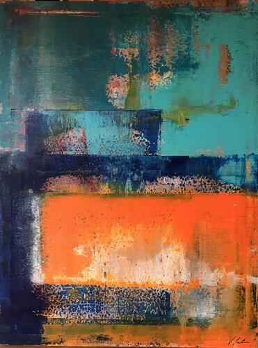 Mi cuestionable capacidad para contar historias van Javier Santana, Schilderij te koop op Singulart