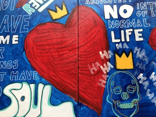 Let’s play!! van Javier Santana, Schilderij te koop op Singulart