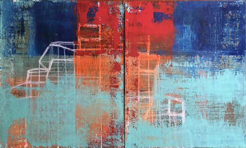 Sunset van Javier Santana, Schilderij te koop op Singulart