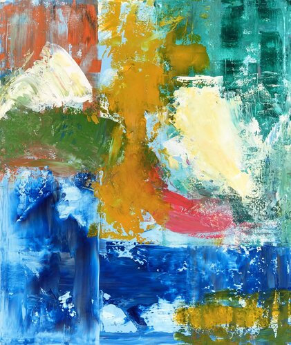 Here comes the sun van Javier Santana, Schilderij te koop op Singulart