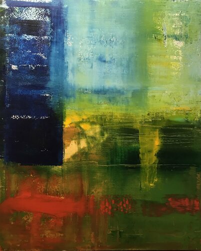 The storm is moving away van Javier Santana, Schilderij te koop op Singulart