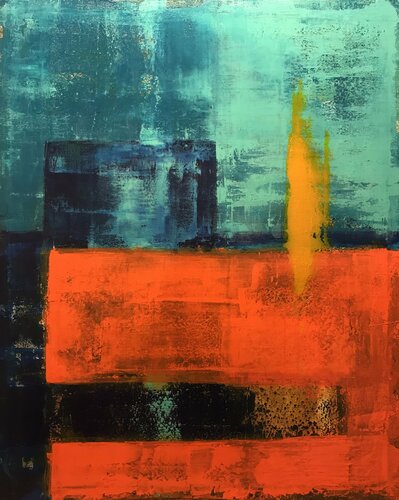 Mi (in)cuestionable capacidad para contar historias par Javier Santana, Peinture en vente sur Singulart