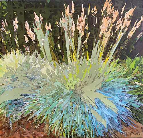 GRASS TRUE COLOURS von Tatiana Rezvaya, Malerei kaufen auf Singulart