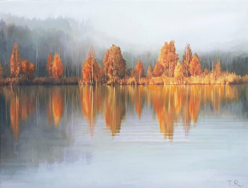 Etude "AUTUMN TUNES" von Tatiana Rezvaya, Malerei kaufen auf Singulart