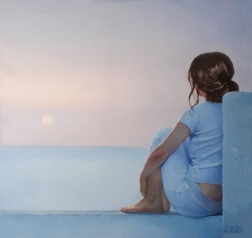 CONTEMPLATION von Tatiana Rezvaya, Malerei kaufen auf Singulart