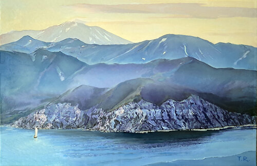 FAR-OFF SHORES von Tatiana Rezvaya, Malerei kaufen auf Singulart