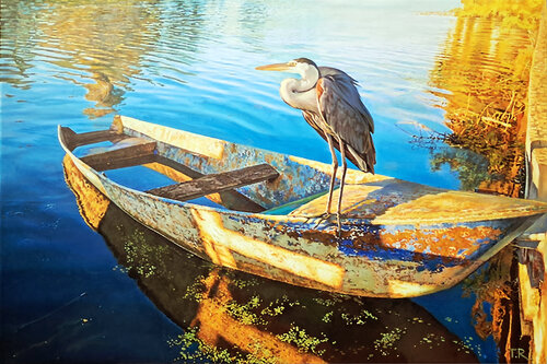 WARM AUTUMN EMBRACE von Tatiana Rezvaya, Malerei kaufen auf Singulart