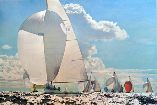 SAILS REALM von Tatiana Rezvaya, Malerei kaufen auf Singulart