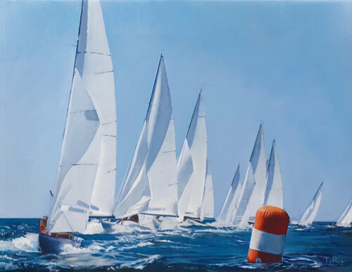 REGATTA von Tatiana Rezvaya, Malerei kaufen auf Singulart