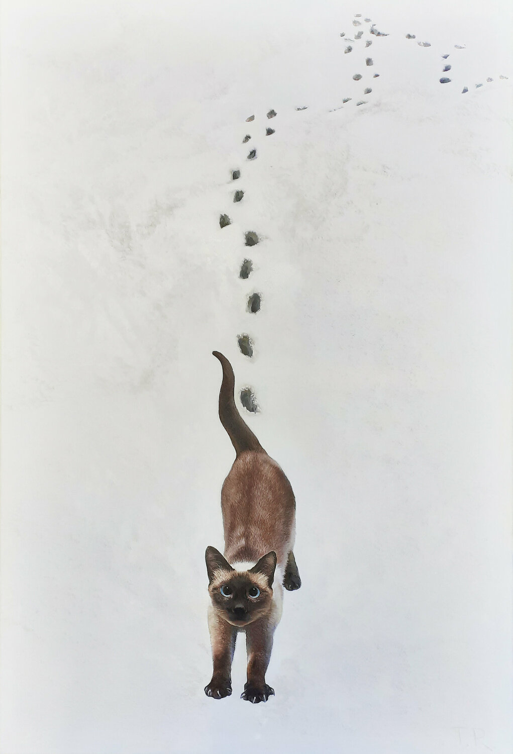 A  KITTEN / THE FIRST SNOW Tatiana Rezvaya