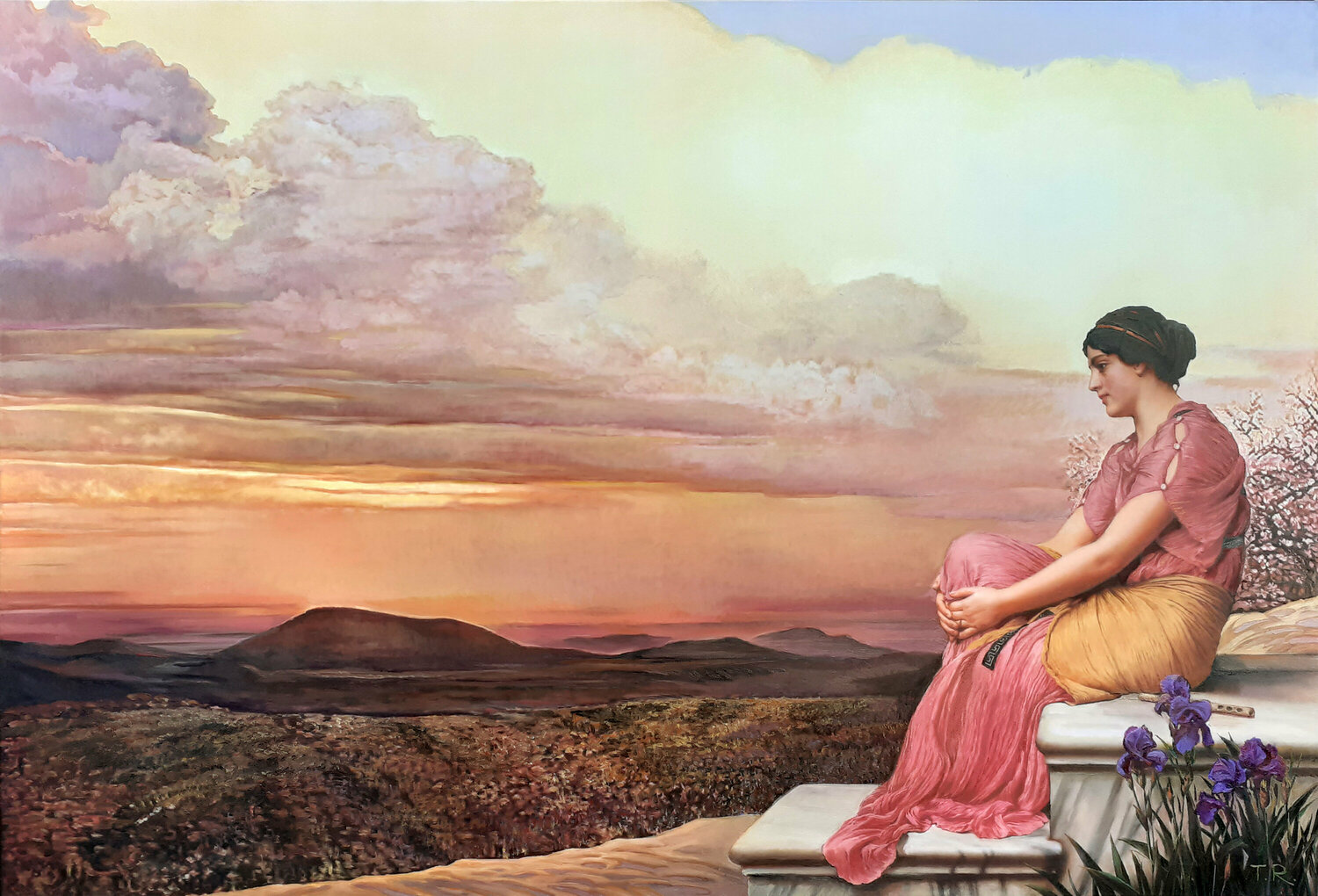 HESPERIS, A SUNSET NYMPH Tatiana Rezvaya