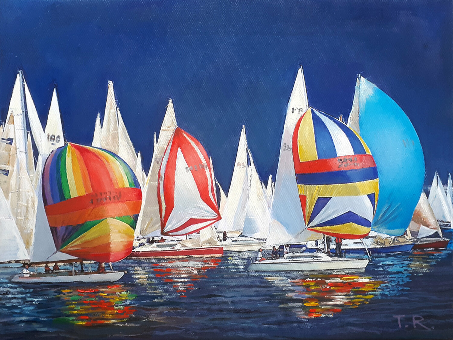 YACHTS ON STANDBY Tatiana Rezvaya