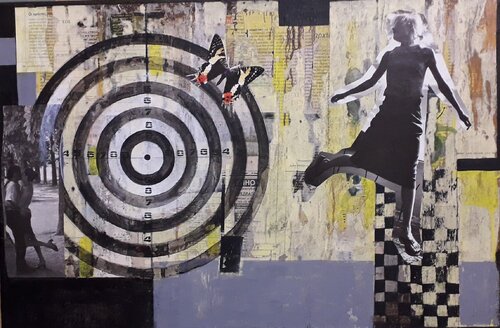"Target" by Natalia Kazirelova, Painting for Sale on Singulart