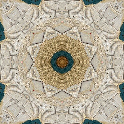 Mandala Atlantis. Digital, 60x60Cm par Natalia Kazirelova, Digital en vente sur Singulart